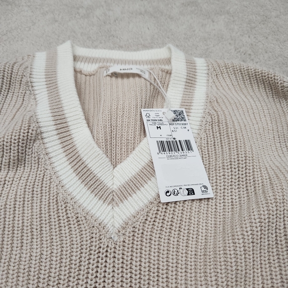 NWT Mango sweater vest (youth size M) - Picture 2 of 2